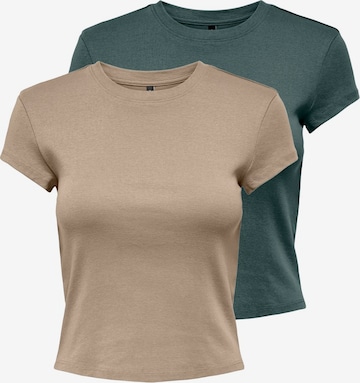 ONLY Shirt in Beige: front
