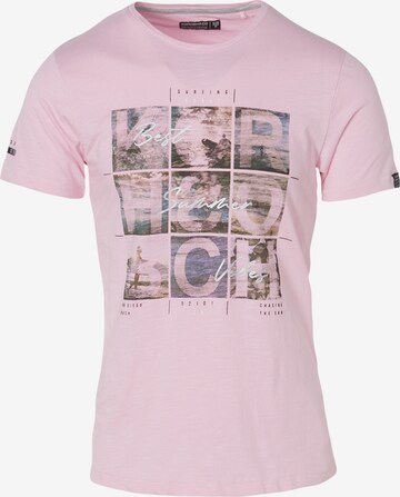 KOROSHI Majica | roza barva: sprednja stran