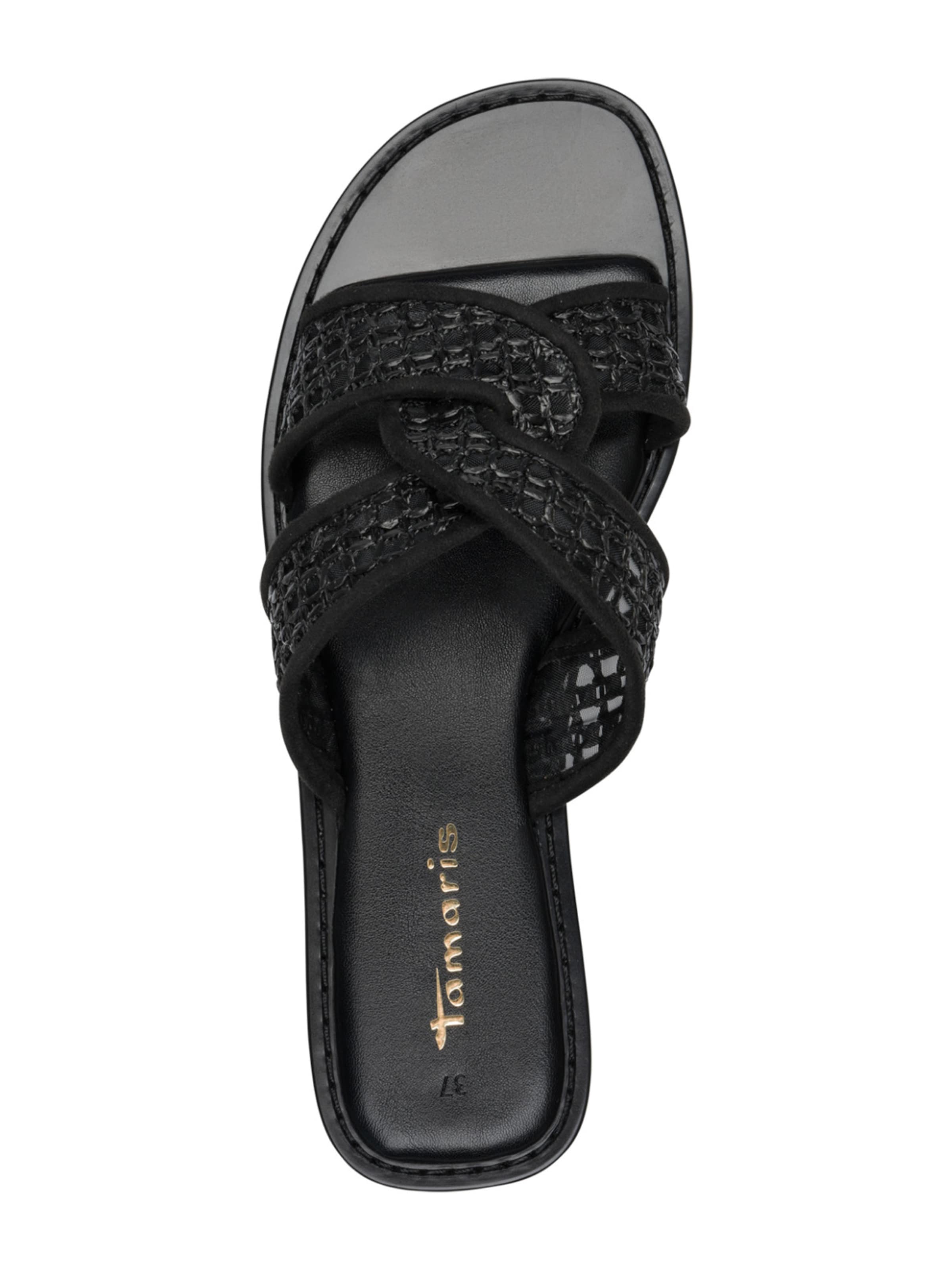 Tamaris Mules in Black
