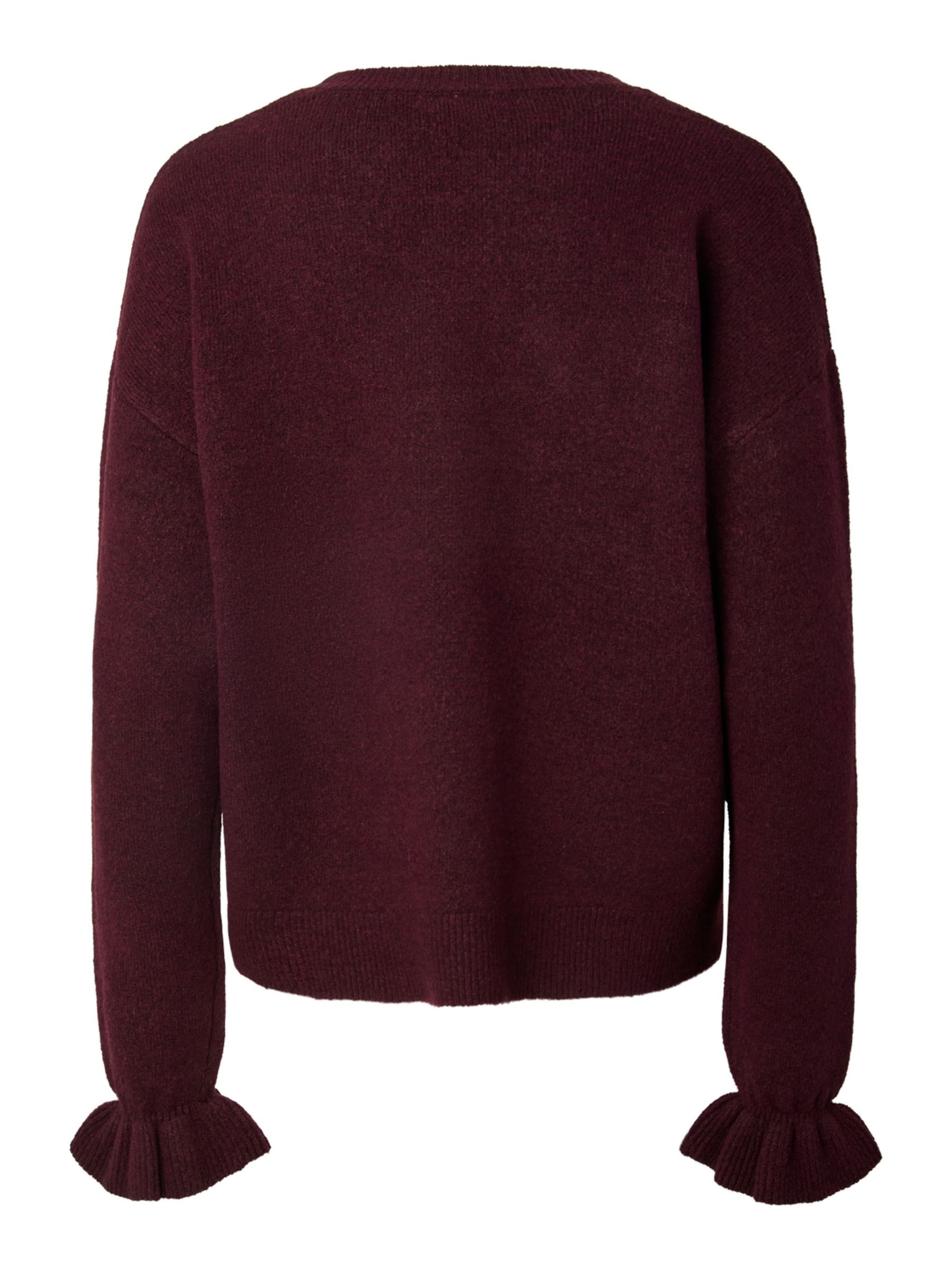 PIECES Pullover 'SALLY' in Rot