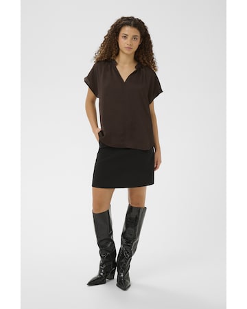 SOAKED IN LUXURY - Blusa em castanho