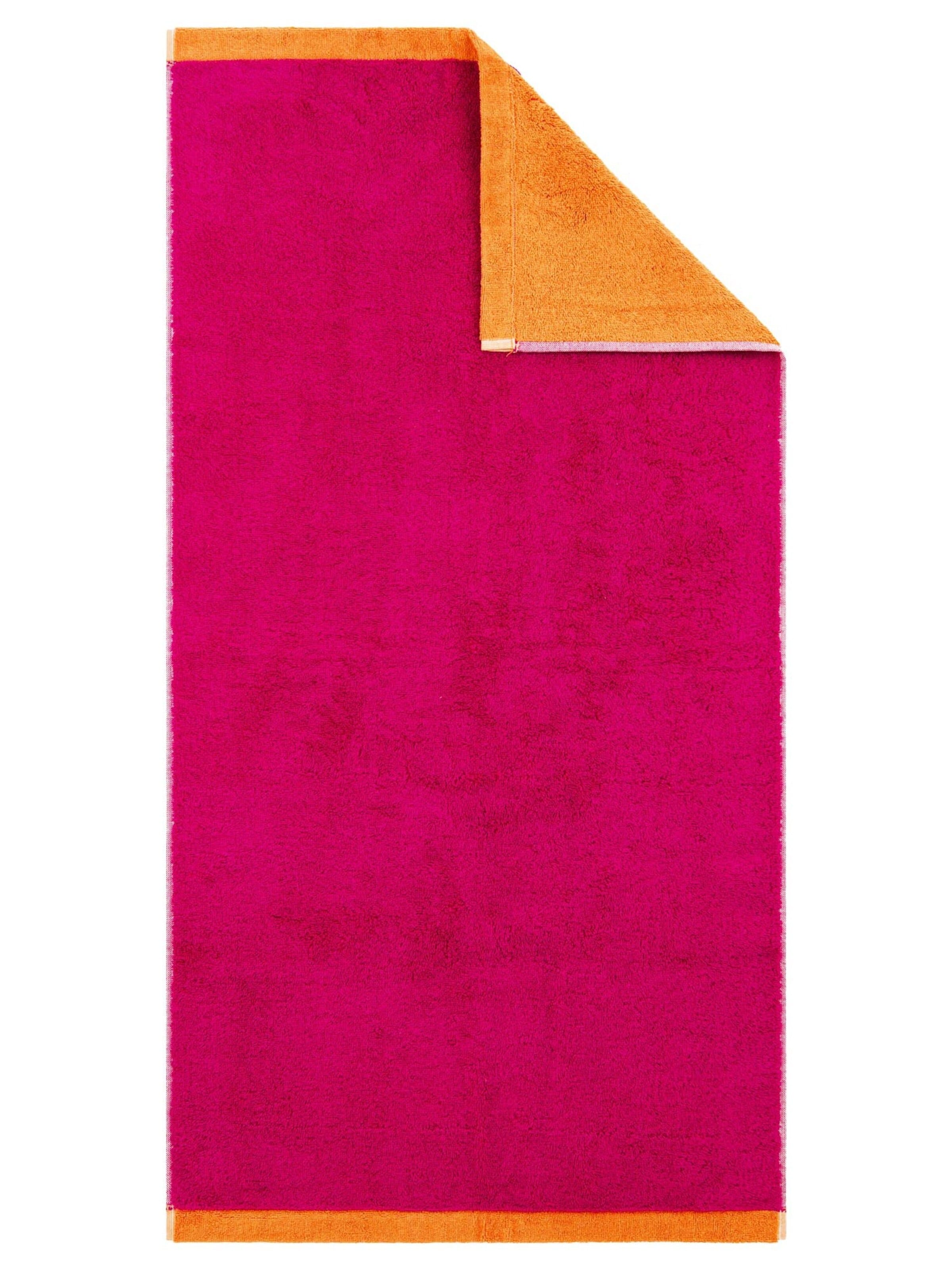 Cawö Towel 'Lifestyle Splash' in Pink