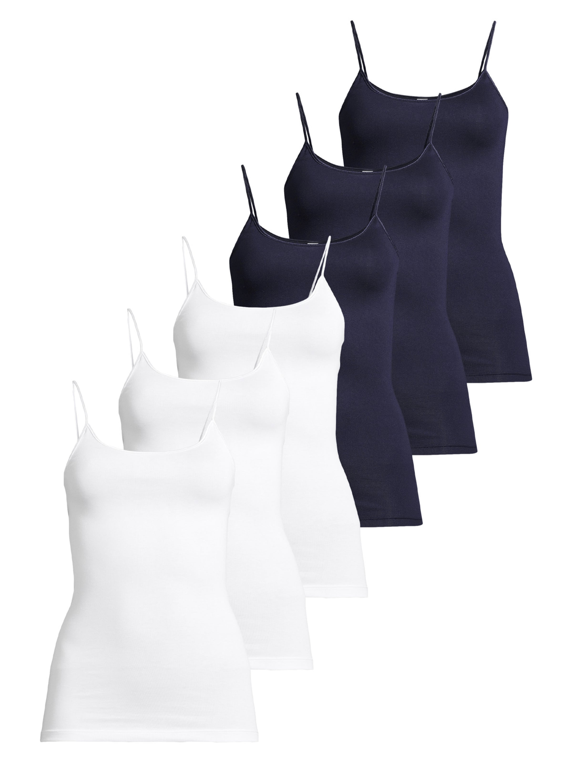 CON-TA Unterhemd 'Modal'‌ in Blau: Vorderseite