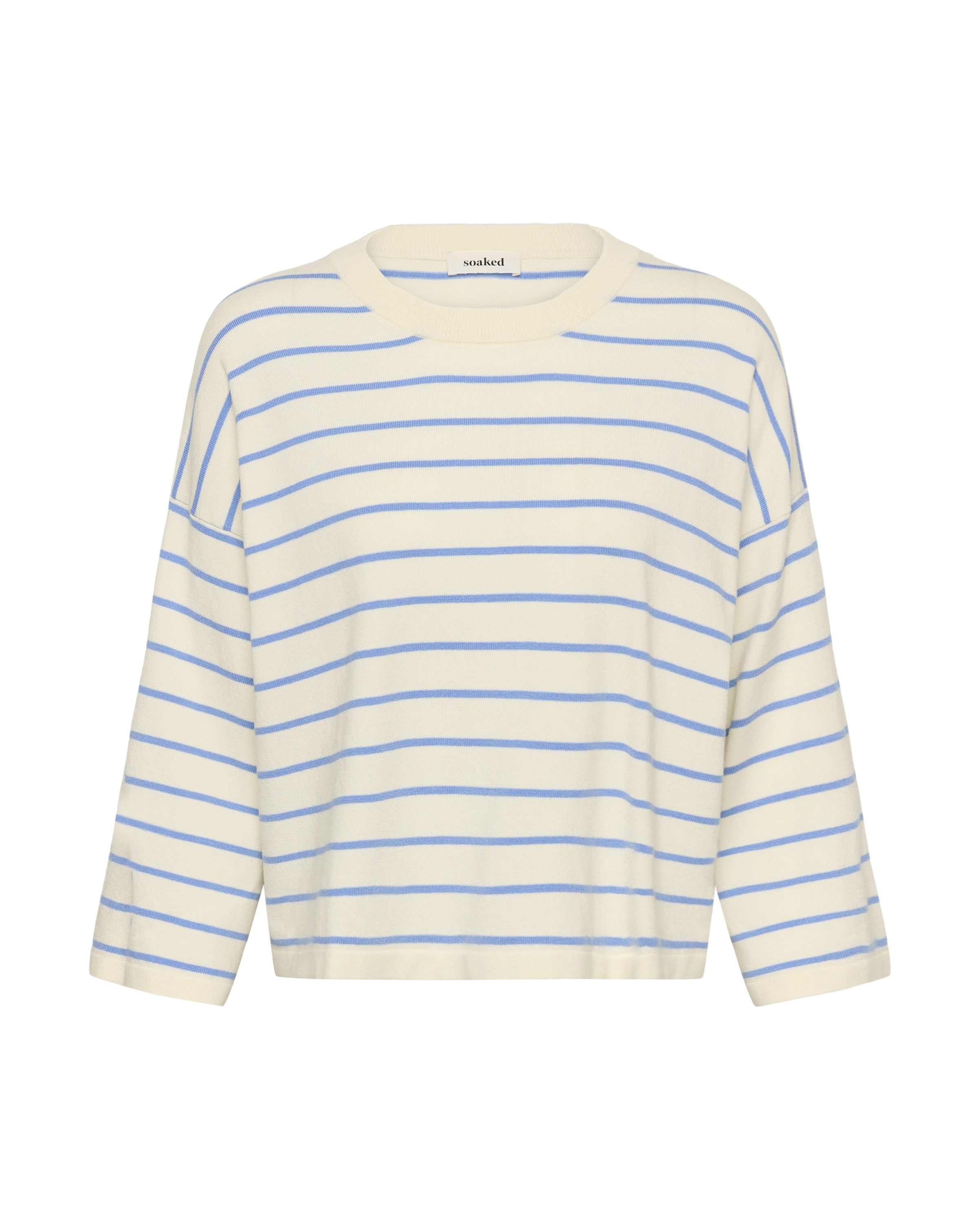 Pull-over 'SLSpina' SOAKED IN LUXURY en blanc : devant