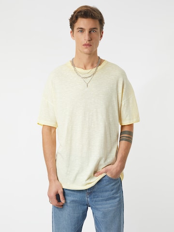 Young Poets Shirt 'Arne' in Yellow: front