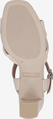 CAPRICE Sandale in Beige