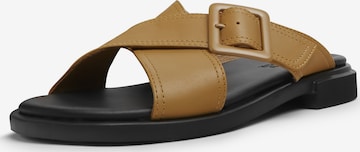 CAMPER Mules ' Edy ' in Brown: front