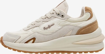 Pepe Jeans Sneaker 'WINSLOW FIERCE W' in Weiß: Vorderseite