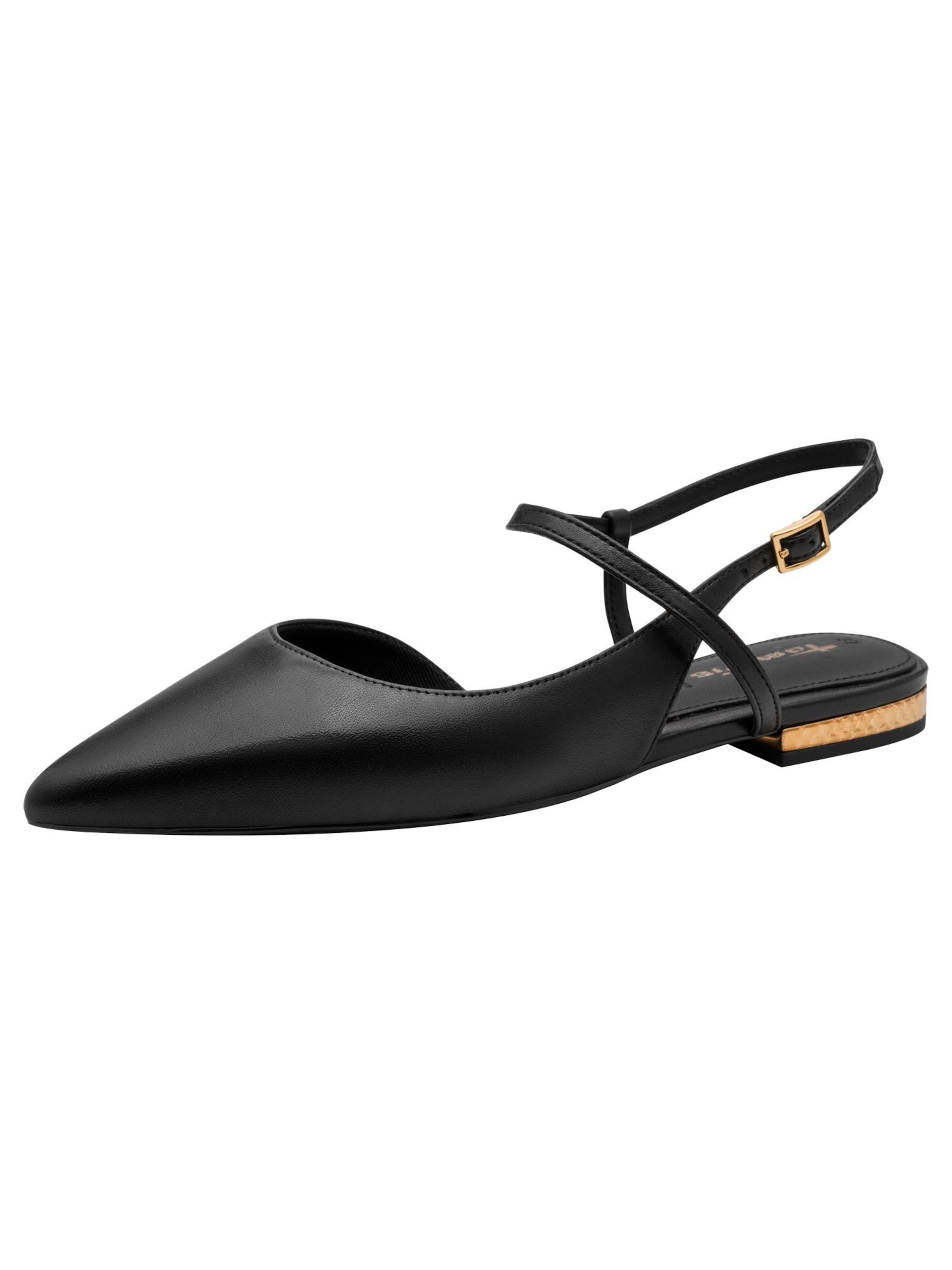 Tamaris Slingback pumps in Black: front