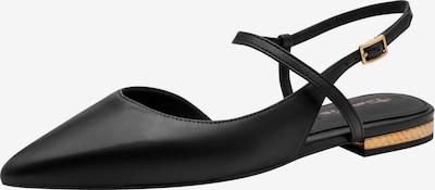 Tamaris Strap ballerina in 36 in Black, Item view