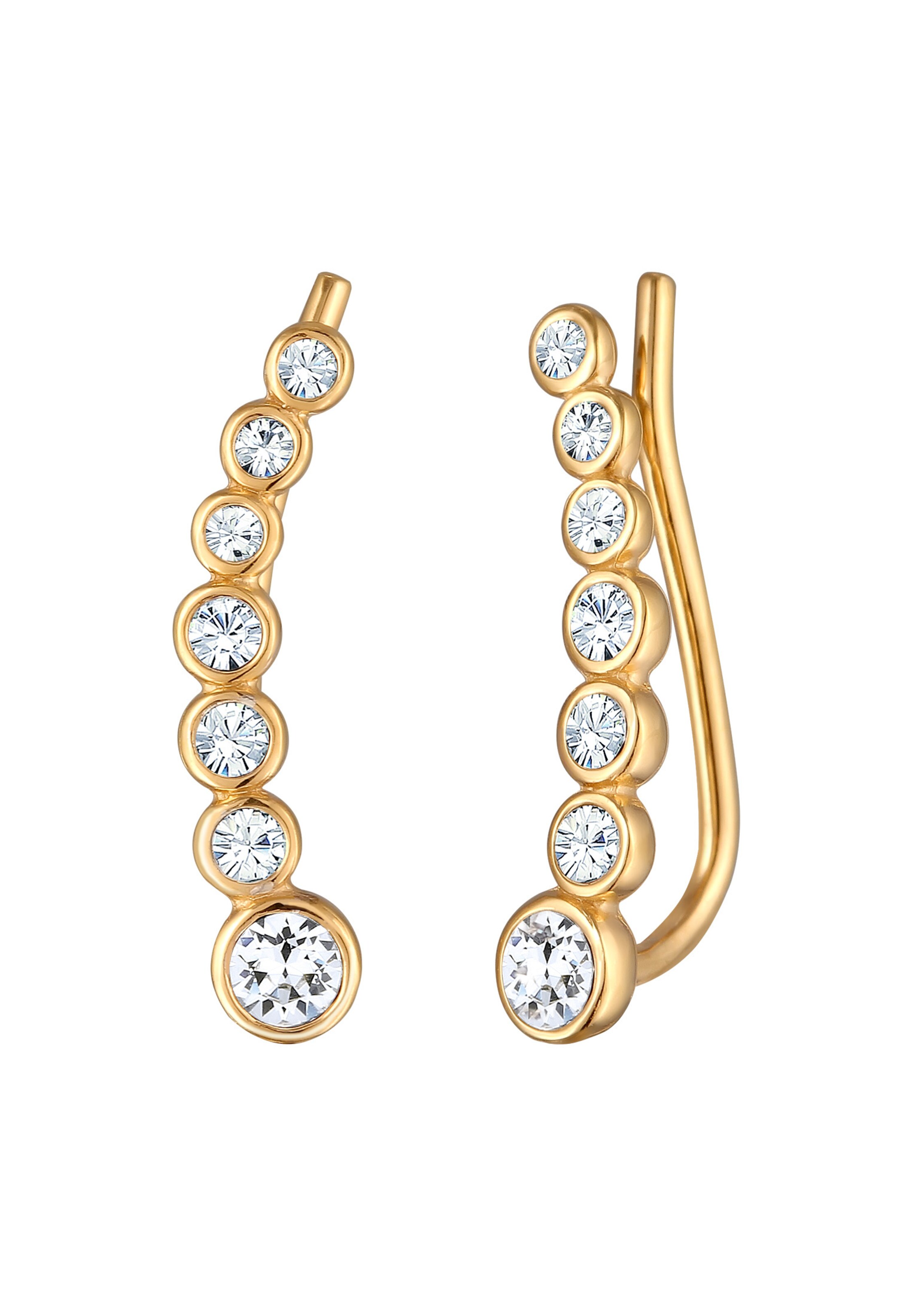 ELLI Ohrringe in Gold: Vorderseite