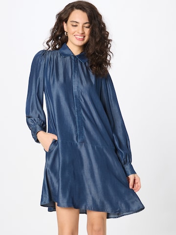 Samsoe Samsoe Shirt Dress 'LIZZY' in Blue: front
