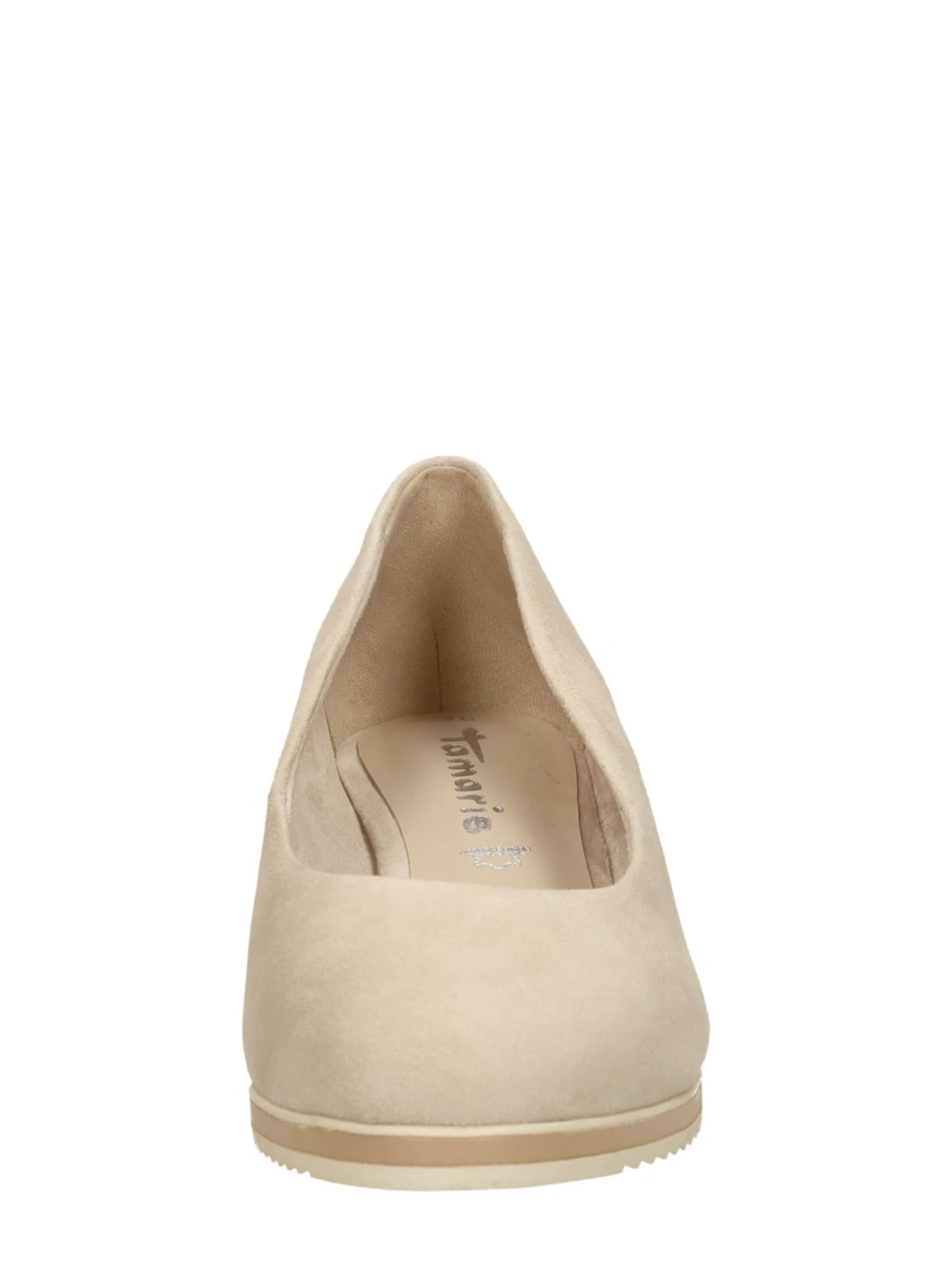 Tamaris Pumps 'Sleehak' in Beige