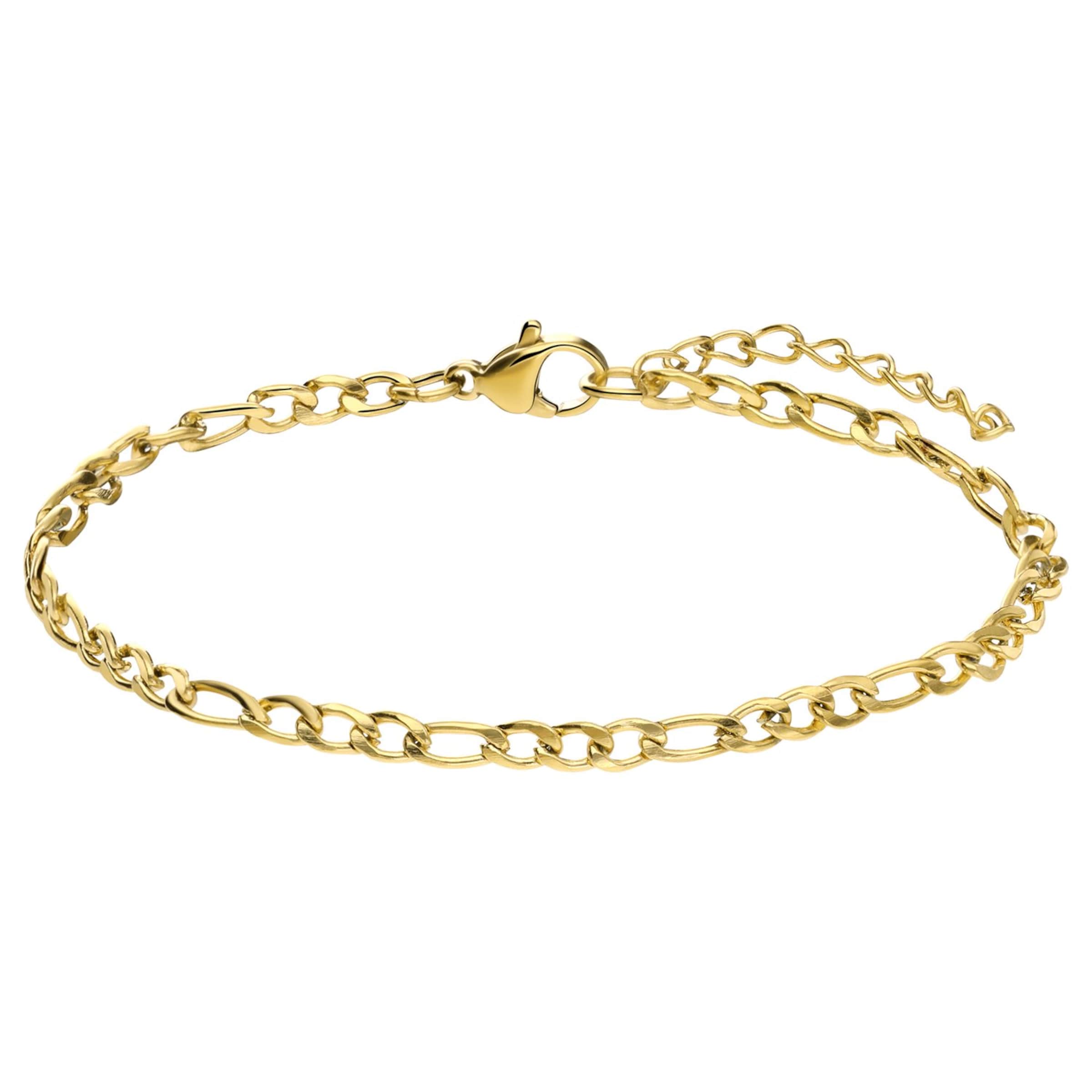 Lucardi Armband in gold, Produktansicht