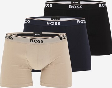 BOSS Boxershorts 'Power' in Beige: predná strana