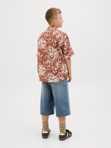 Fit confort Chemise Jack & Jones Junior en marron