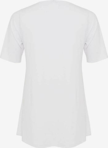 Yoek Shirt in Wit