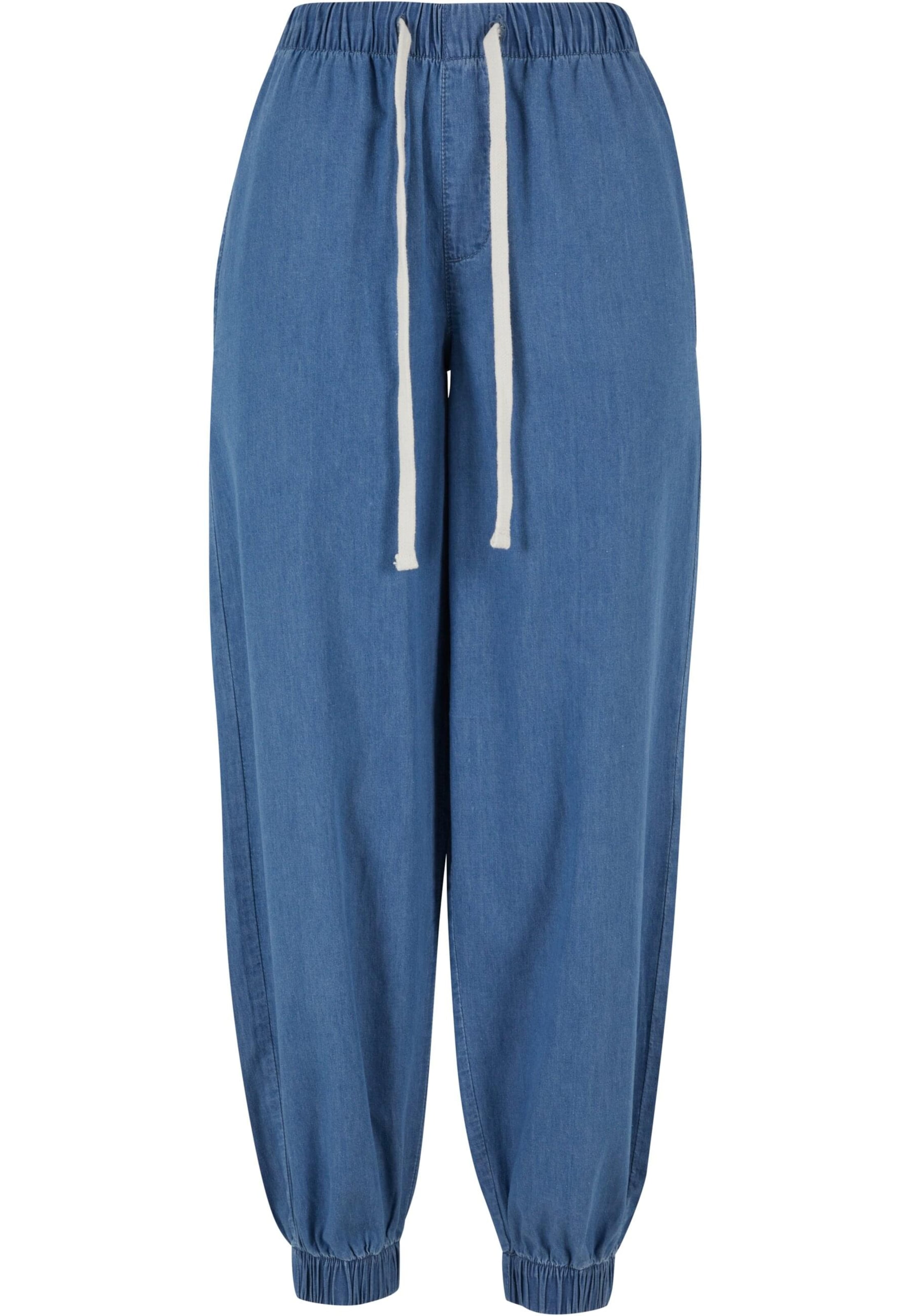 zils Urban Classics Pakapēniski sašaurināts piegriezums Džinsi: no priekšpuses