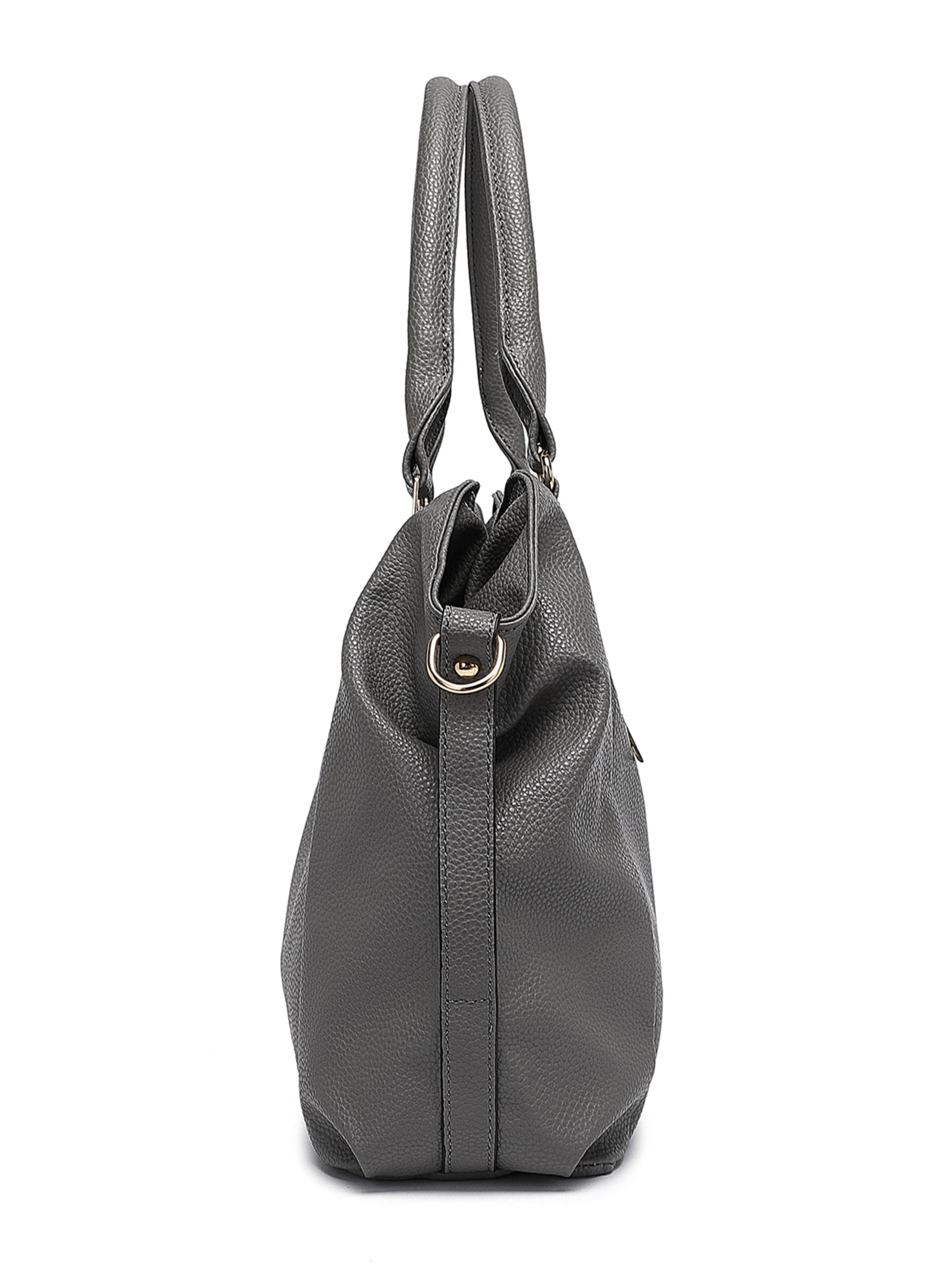 Miss Lulu Shoulder Bag in Grey