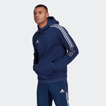 ADIDAS SPORTSWEAR Skinny Sportsweatshirt 'Tiro 21 Sweat' in Blauw: voorkant