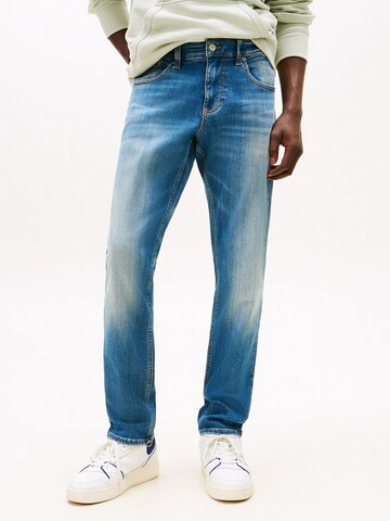 Tommy Jeans Slimfit Jeans 'Scanton' in Blauw: voorkant