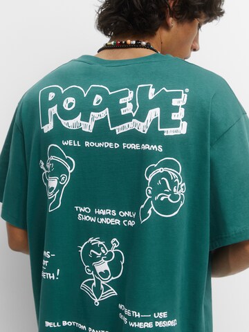 Pull&Bear Póló - zöld