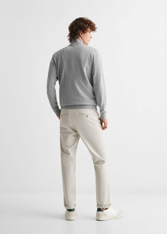 MANGO TEEN Slim fit Pants 'Chinow' in Grey