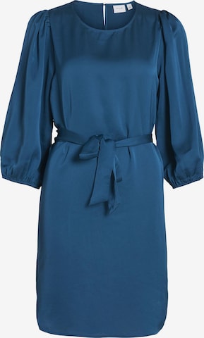 VILA Shirt Dress in Blue: front