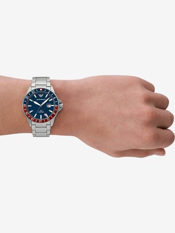 Emporio Armani Uhr in Blau: predná strana