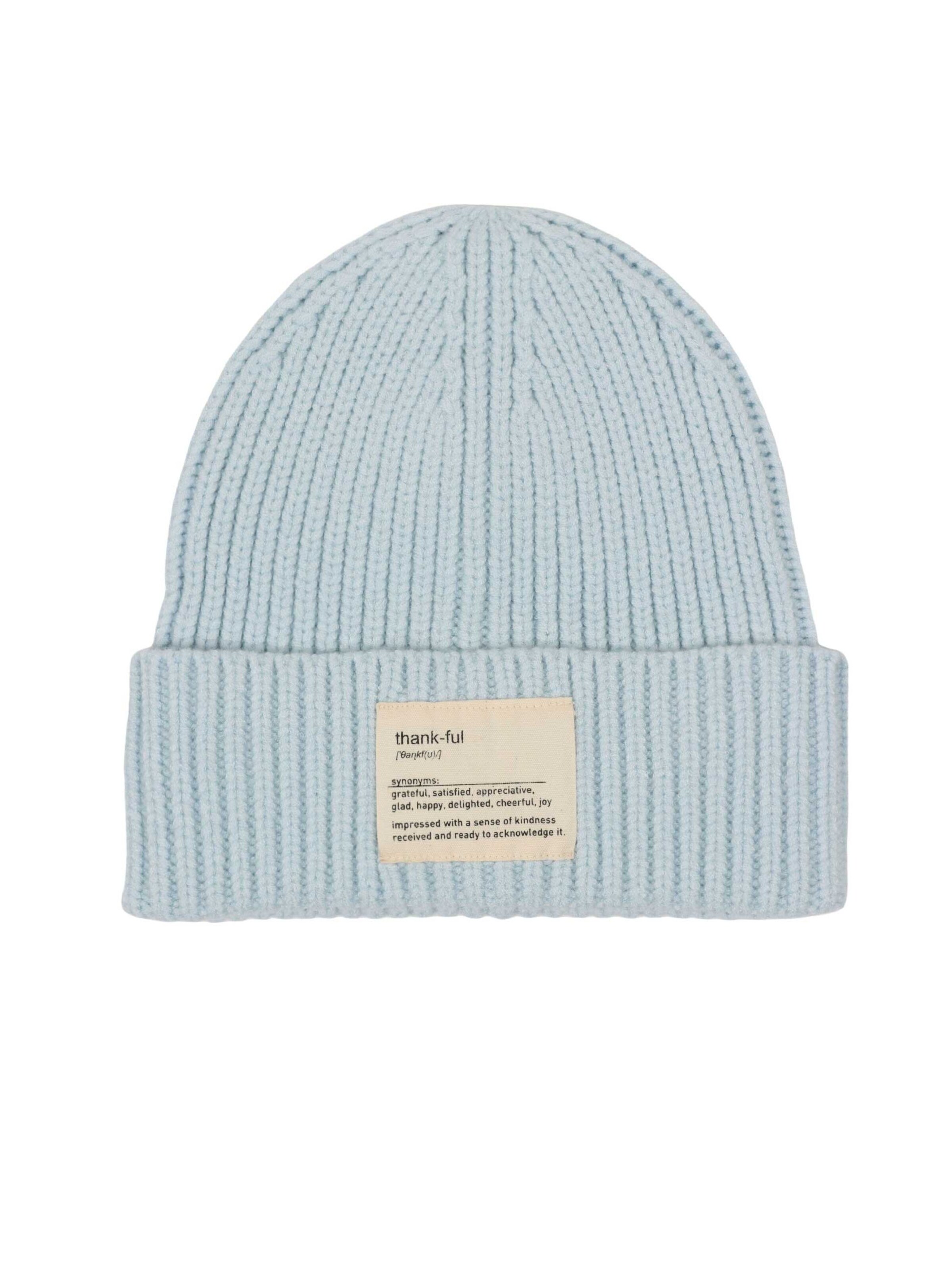SAMAYA Beanie in Blue: front