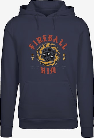 F4NT4STIC Sweatshirt in Blauw: voorkant