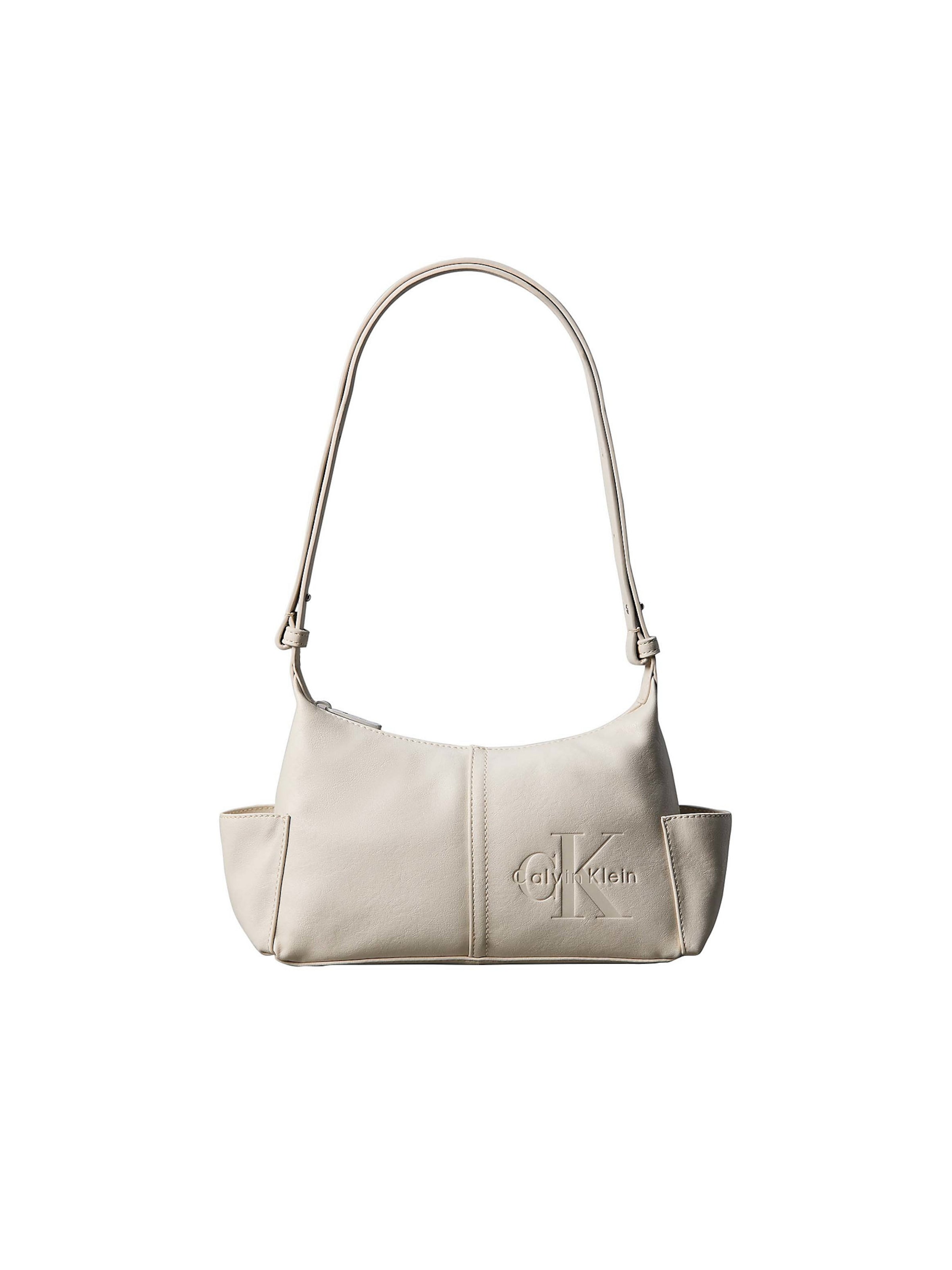 Sac à bandoulière Calvin Klein en blanc : devant