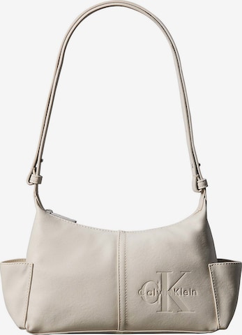 Sac à bandoulière Calvin Klein en blanc : devant