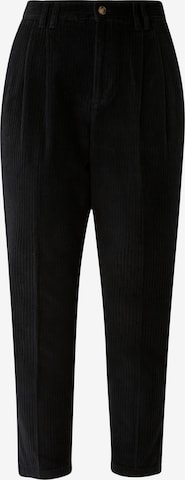 Regular Pantalon à pince s.Oliver en noir : devant