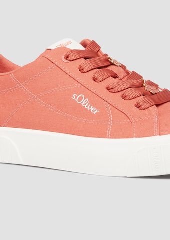 s.Oliver Platform trainers in Orange