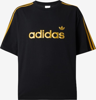 XXS-XS dydžio Marškinėliai iš ADIDAS ORIGINALS, spalva – Auksas / juoda, Prekių apžvalga