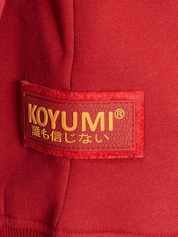 Koyumi Sweatshirt 'Suheyla Got It' in Rood