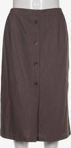 SAMOON Skirt in 6XL in Brown: front