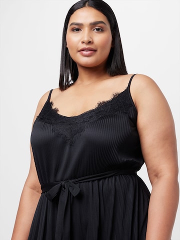 ABOUT YOU Curvy - Vestido 'Caitlin' en negro