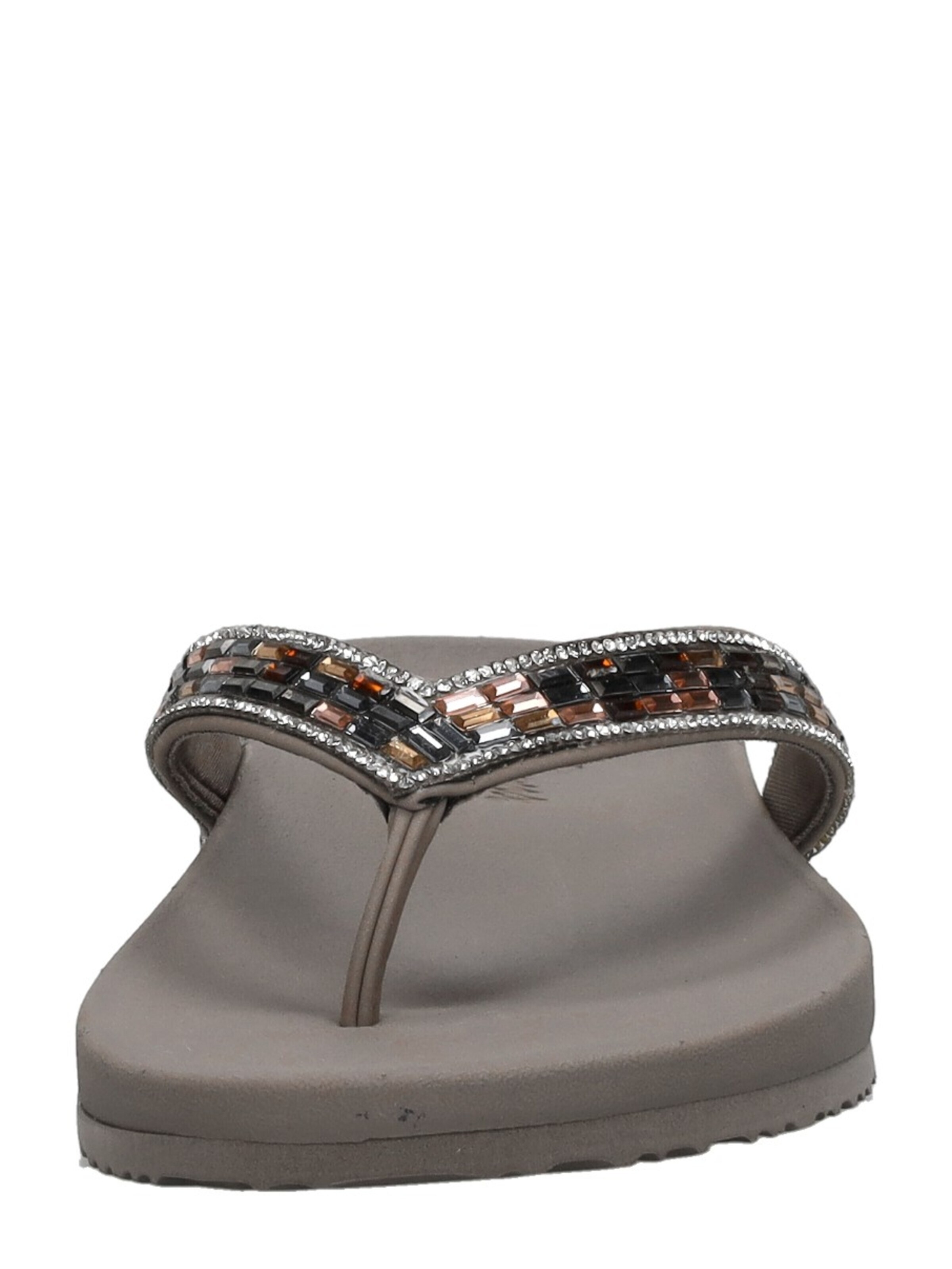 SKECHERS Teenslipper 'Arch Fit Meditation' in Grijs