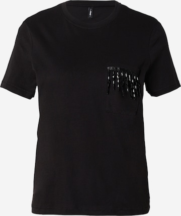 ONLY - Camiseta 'TRIBE' en negro: frente