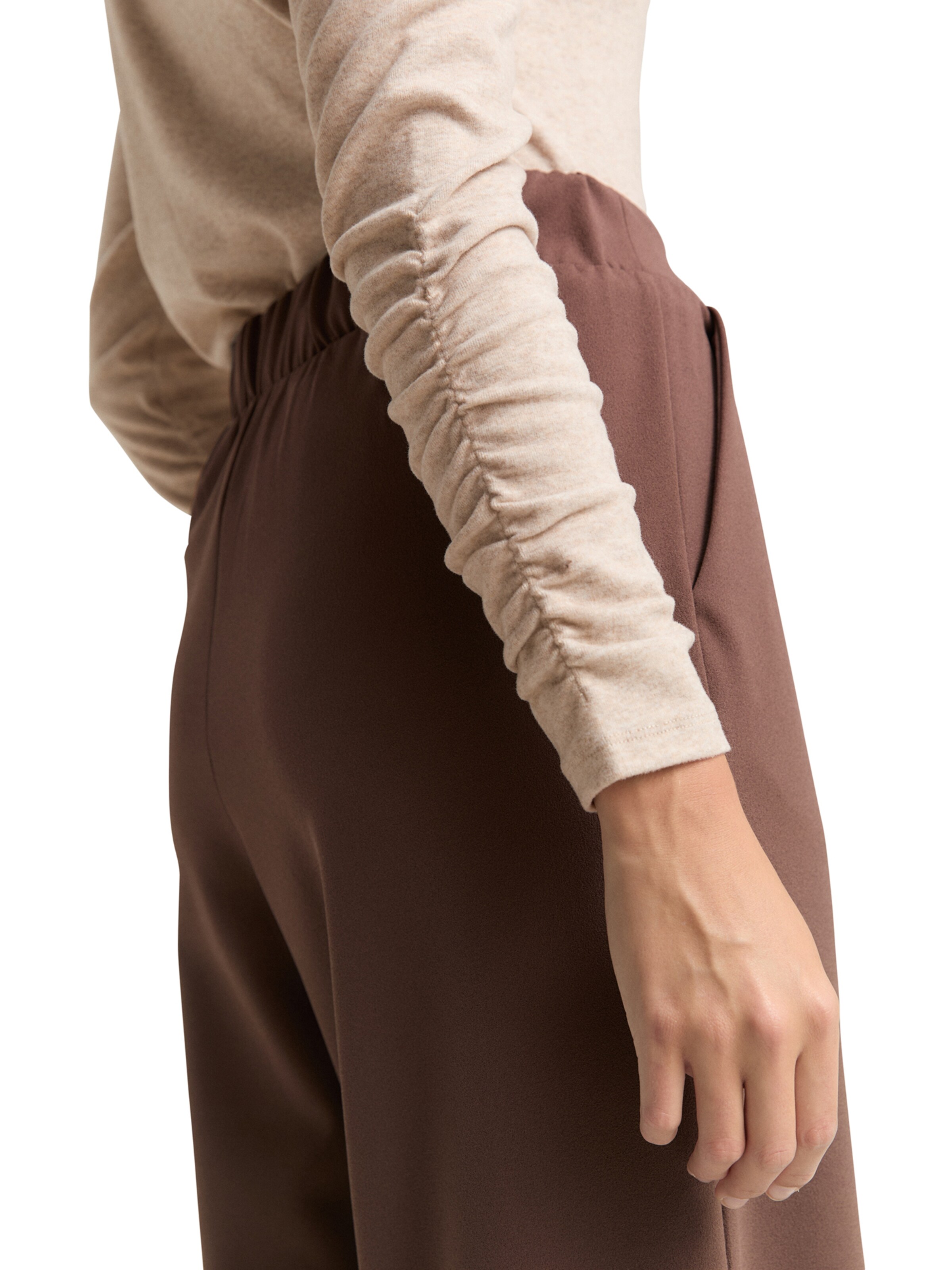 TOM TAILOR DENIM Футболка в Бежевый