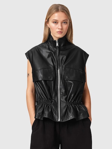 AllSaints Bodywarmer 'FLOR' in Zwart: voorkant