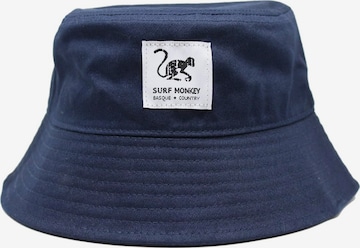 Chapeaux Surf Monkey en bleu : devant
