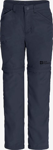 JACK WOLFSKIN Outdoor Pants 'SAFARI' in Blue: front