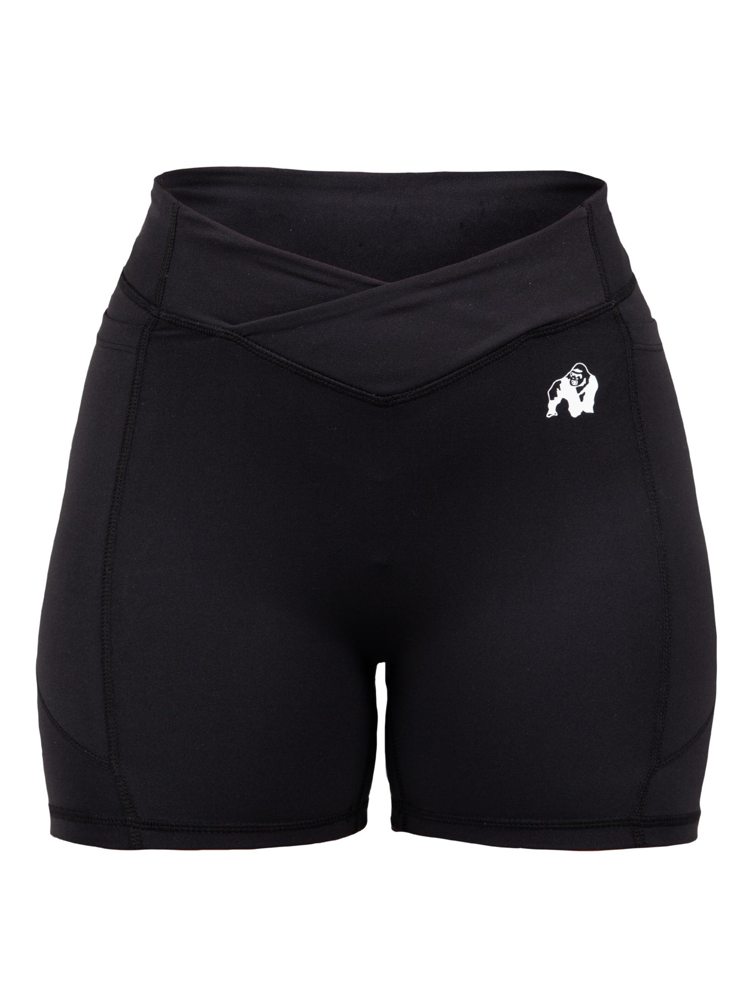 Pantaloni sportivi di Gorilla Wear in nero: frontale