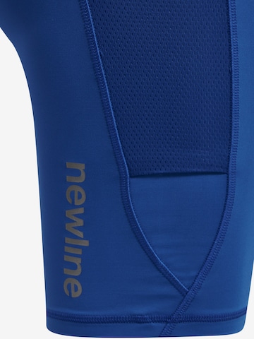 Coupe slim Pantalon de sport Newline en bleu