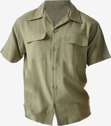 Antioch Rovný strih Košeľa - Zelená: predná strana