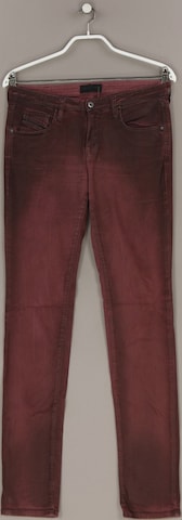 Diesel Black Gold Skinny-Jeans 30 in Rot: predná strana