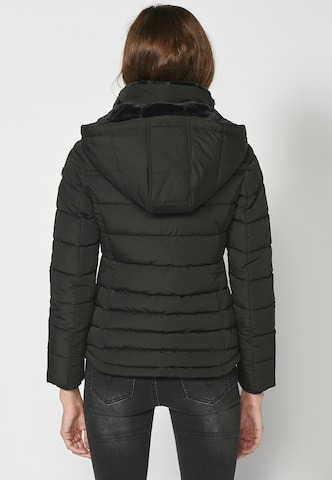 KOROSHI Winterparka in Schwarz